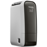 DeLonghi DNS65 2,8 L 34 dB Noir, Gris, Déshumidificateur Noir/Blanc, 220 - 240 V, 50 Hz, 1 - 35 °C, 30 - 95%, 340 mm, 192 mm