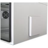 Digitus Boîtier mural IP55 - pour application à l’extérieur - 600 x 600 mm (lxp), Armoire informatique Gris clair, Rack monté sur le mur, 100 kg, Gris