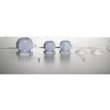 Digitus Boîtier mural IP55 - pour application à l’extérieur - 600 x 600 mm (lxp), Armoire informatique Gris clair, Rack monté sur le mur, 100 kg, Gris