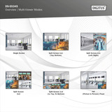 Digitus Commutateur matriciel HDMI / Multi-vision 4x2, Switch HDMI 