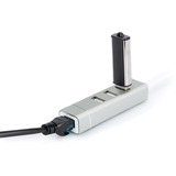 Digitus Hub USB Type-C 3 ports, Station d'accueil Argent/Blanc
