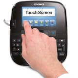 Dymo LabelManager ™ 500TS QWZ, Étiqueteuse Noir/Argent, QWERTZ, D1, Transfert thermique, 300 x 300 DPI, 20 mm/sec, Noir, Argent