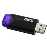 Emtec Click Easy lecteur USB flash 128 Go USB Type-A 3.2 Gen 1 (3.1 Gen 1) Noir, Violet, Clé USB Violet/Noir, 128 Go, USB Type-A, 3.2 Gen 1 (3.1 Gen 1), 20 Mo/s, Sans capuchon, Noir, Violet