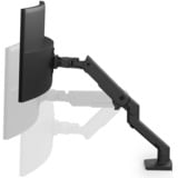 Ergotron HX Desk Monitor Arm, Support de moniteur Noir, Pince, 19,1 kg, 61 cm (24"), 124,5 cm (49"), 100 x 100 mm, Noir