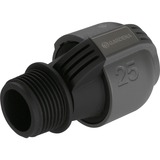 GARDENA Raccordement 25 mm x 1" filetage extérieur, Connexion Noir/gris, 2763-20