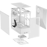 HYTE Y40 Snow White boîtier midi tower Blanc | 2x USB-A | 1x USB-C | Window