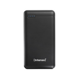 Intenso XS20000 Lithium Polymère (LiPo) 20000 mAh Noir, Powerbank Noir, 20000 mAh, Lithium Polymère (LiPo), 3,1 V, Noir