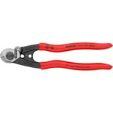 KNIPEX Coupe-câbles 95 61 190, Tenailles de cran gainées en plastique, polie