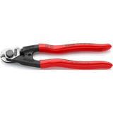 KNIPEX Coupe-câbles 95 61 190, Tenailles de cran gainées en plastique, polie