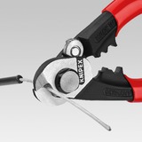 KNIPEX Coupe-câbles 95 61 190, Tenailles de cran gainées en plastique, polie