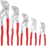 KNIPEX Jeu de clés 00 19 55 S4, 5 pièces, Set de pinces Rouge