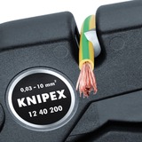 KNIPEX Pinces à dénuder auto-ajustables, Pince à dénuder avec ressort d'ouverture, 0.03 jusqu'à 10mm²