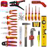 KNIPEX Sac à dos à outils Modular X18 Elektro, Set d'outils Noir