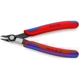 KNIPEX Super Knips électronique 78 41 125, Pinces électroniques Rouge/Bleu