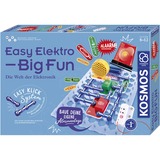 KOSMOS Easy Elektro - Big Fun, Boîte d’expérience Kit électronique, Électricité, 8 an(s), Multicolore