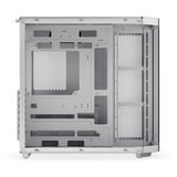Krux  boîtier midi tower Blanc | 2x USB-A | 1x USB-C | RGB | Verre Trempé