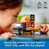 LEGO City - Le food-truck de burgers, Jouets de construction 60404