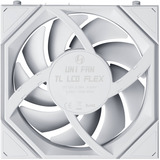 Lian Li UNI FAN TL LCD FLEX ventilateur de boîtier RGB  Blanc, 124 x 120 x 28 mm, PWM