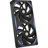 NZXT Ventilateur Performance F280X ventilateurs de boîtier RGB  Noir, 2 pièces, 280 x 140 x 30 mm, PWM
