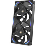 NZXT Ventilateur Performance F280X ventilateurs de boîtier RGB  Noir, 2 pièces, 280 x 140 x 30 mm, PWM