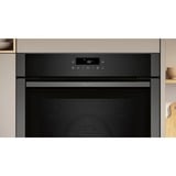 Neff N 50 B6ACJ7AG3 four 71 L 3600 W Noir, Graphite Noir/graphite, Moyenne, Four électrique, 71 L, 3600 W, 71 L, 30 - 275 °C