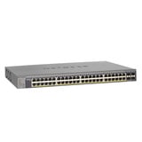 Netgear GS752TPP Géré L2/L3/L4 Gigabit Ethernet (10/100/1000) Connexion Ethernet, supportant l'alimentation via ce port (PoE) Gris, Switch Géré, L2/L3/L4, Gigabit Ethernet (10/100/1000), Connexion Ethernet, supportant l'alimentation via ce port (PoE), Grille de montage