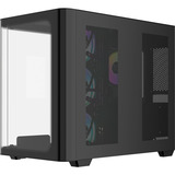 Ocypus  boîtier midi tower Noir | 2x USB-A | 1x USB-C | RGB | Window