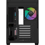 Ocypus  boîtier midi tower Noir | 2x USB-A | 1x USB-C | RGB | Window