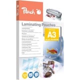 Peach PP525-01 pochette plastique 100 pièce(s), Films Brillant, A3, 100 pièce(s)