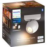 Philips Hue White Ambiance Buckram Einzelspot, Lampe Blanc