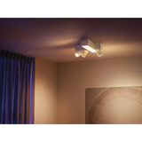 Philips Hue White & Color Ambiance CentrisCross Spot de plafond 3 pièces, Lumière LED Blanc