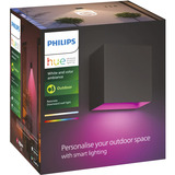 Philips Hue White & Color Ambiance Resonate Applique murale, Lumière LED Noir