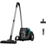 Rowenta Green Force Cyclonic Max RO7B12, Aspirateur Noir/Turquoise