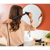 Rowenta Infinite Looks CF4222F0 brosse soufflante et fer à lisser Multistyler À chaleur Noir, Rose 48 W Noir/Rose, Multistyler, À chaleur, Barre de défilement, 190 °C, 60 s, Noir, Rose
