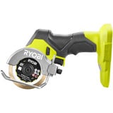 Ryobi ONE+ Meuleuse d'angle sans balais RCT18BL-0, 18 volts, Machine à tronçonner Vert/Noir