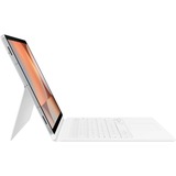 Samsung EF-DX825 QWERTZ Allemand Pogo Pin Blanc clavier Blanc, Layout DE (QWERTZ), 65%, QWERTZ, Allemand, Pavé tactile, Samsung, Galaxy Tab S10+ / S9+ / S9 FE+, Blanc