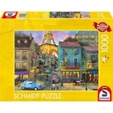 Schmidt Spiele Dans les rues de Paris, Puzzle 