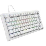 Sharkoon SKILLER SGK25, clavier gaming Blanc, Layout DE, Huano Red