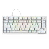 Sharkoon SKILLER SGK25, clavier gaming Blanc, Layout DE, Huano Red