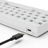 Sharkoon SKILLER SGK50 S4 Gen2 Barebone RGB clavier gaming Blanc, 60%