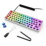 Sharkoon SKILLER SGK50 S4 Gen2 Barebone RGB clavier gaming Blanc, 60%