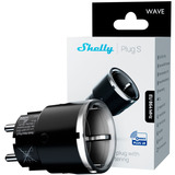 Shelly Wave Plug S LR, Prise de courant Noir