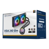 SilverStone VIDA 240 SLIM, Watercooling Noir