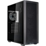 SilverStone  boîtier midi tower Noir | 2x USB-A | Window