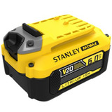 Stanley FATMAX V20 Batterie lithium-ion, 18 volts 6,0 Ah Jaune/Noir
