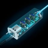 TP-Link UE330C carte réseau Ethernet 1000 Mbit/s Blanc, Avec fil, USB Type-A/USB Type-C, Ethernet, 1000 Mbit/s, Blanc
