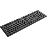 Targus AKB30DE clavier USB QWERTZ Allemand Noir Noir, Full-size (100%), USB, QWERTZ, Noir