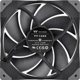 Thermaltake SWAFAN GT14 PC Cooling Fan TT Premium Edition, Ventilateur de boîtier 