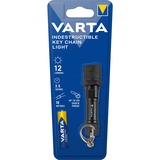 Varta 16701 101 421 torche et lampe de poche Noir Lampe porte-clés LED Noir, Lampe porte-clés, Noir, Caoutchouc, 9 m, IPX4, LED