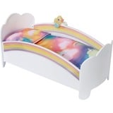 ZAPF Creation BABY born Rainbow Bed, Meubles de poupées BABY born Rainbow Bed, Transat pour poupée, 3 an(s), Batteries requises, Effets sonores pris en charge, Effets lumineux
